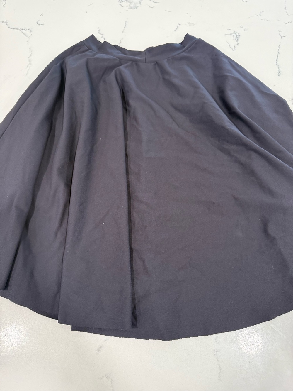 Blackmilk Navy Black Circle Skirt
